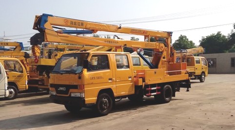 江铃14米高空作业车(国四)图