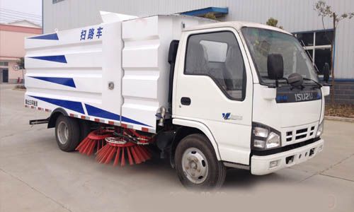 五十铃道路清扫车图片