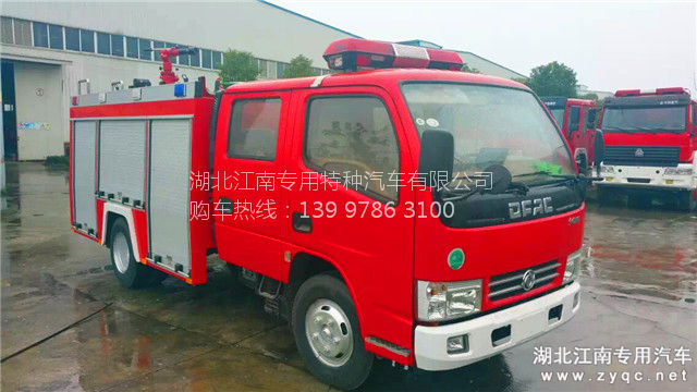 东风锐铃水罐消防车
