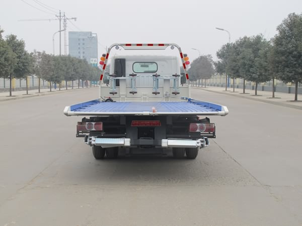 东风凯普特N300平板一拖二清障车