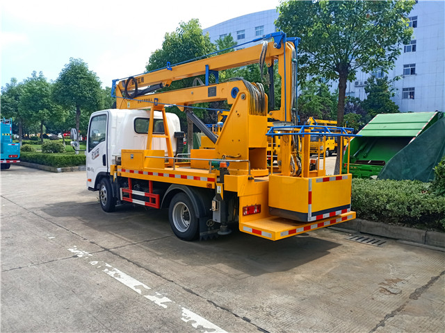 解放13米蓝牌高空作业车