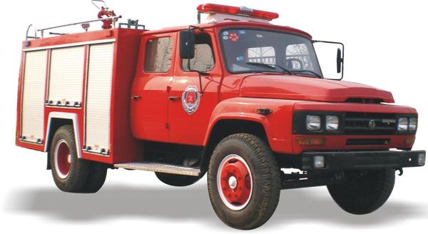 Dongfeng 140 dry powder fire truck