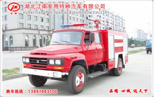 东风140尖头水罐消防车（3.5T）