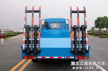 解放前四后四平板拖车图 2