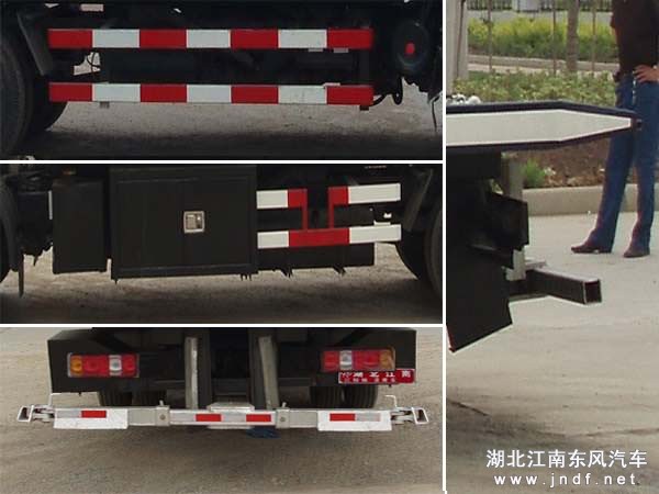 跃进平板一拖二清障车图 3