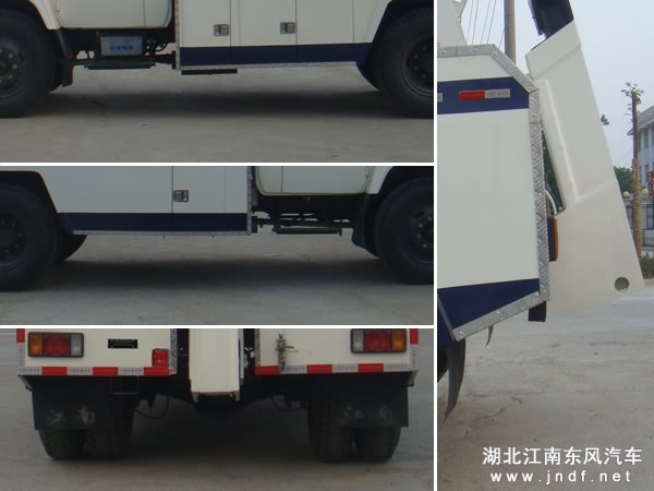 东风140尖头拖吊型清障车图 3