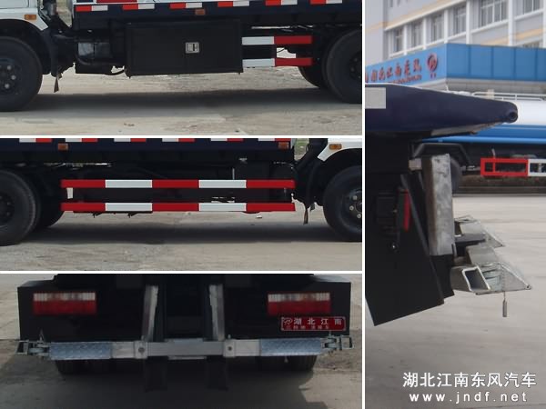 东风多利卡加长型平板一拖二型清障车图 4