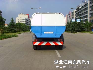 东风平头自装卸式垃圾车图 2