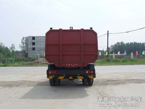 东风尖头自装卸式垃圾车图 2