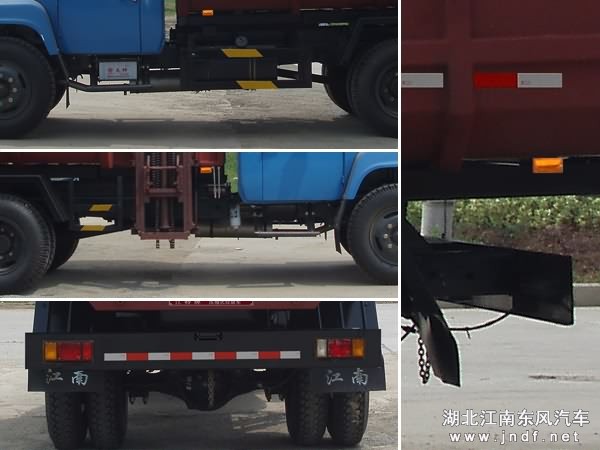 东风尖头自装卸式垃圾车图 4