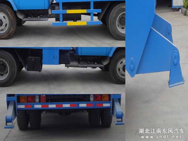 解放尖头摆臂式垃圾车图 3