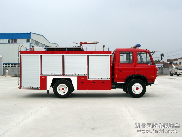 东风145水罐|泡沫消防车图 2