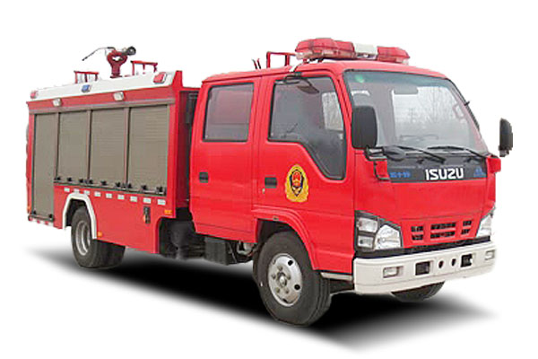 五十铃3吨水罐消防车