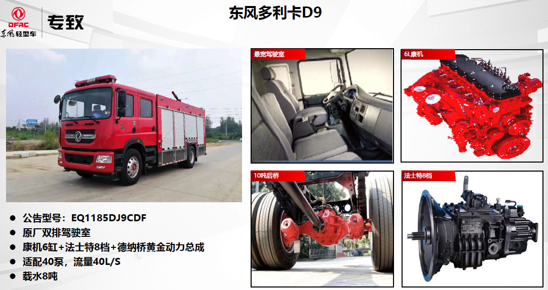 东风8.2吨消防车