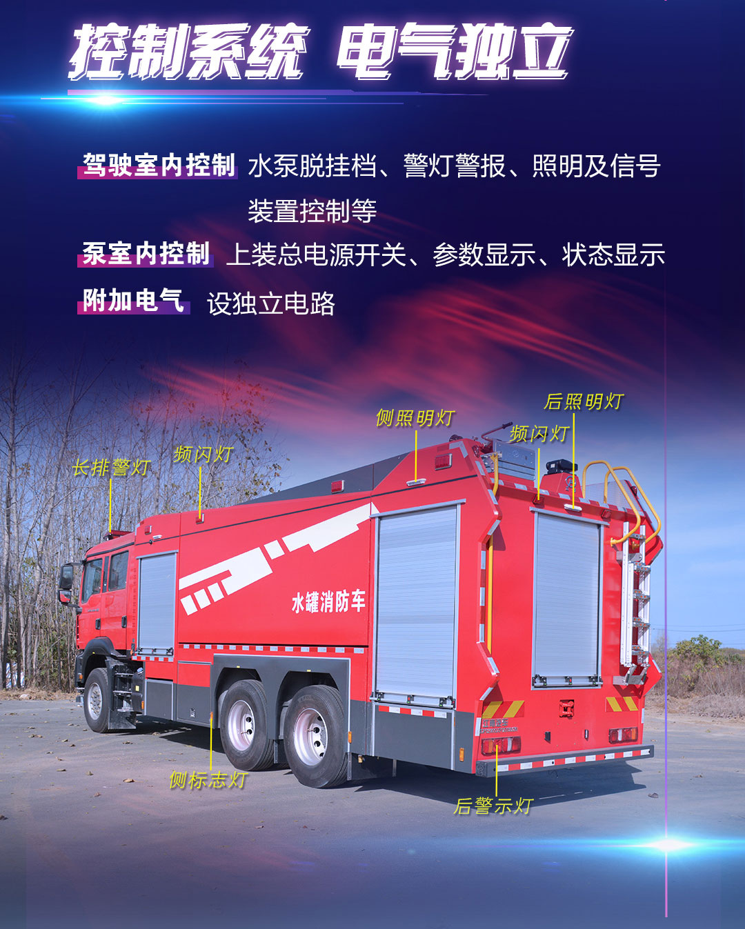 重汽汕德卡13吨消防车_06
