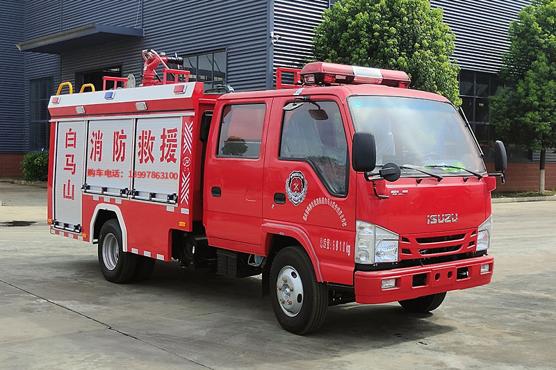 五十铃2.5吨水罐消防车
