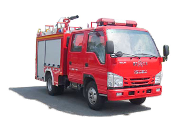 五十铃蓝牌泡沫消防车