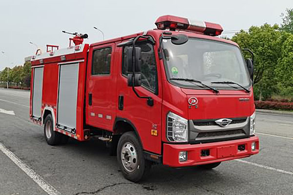 福田3吨水罐消防车